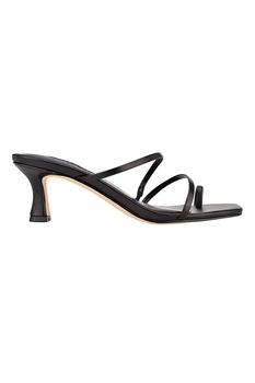 NINE WEST, Papuci cu toc inalt si varf patrat Aila NINE WEST, Papuci cu toc inalt si varf patrat Aila