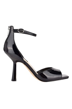NINE WEST, Sandale din piele ecologica cu toc clasic Fanny NINE WEST, Sandale din piele ecologica cu toc clasic Fanny