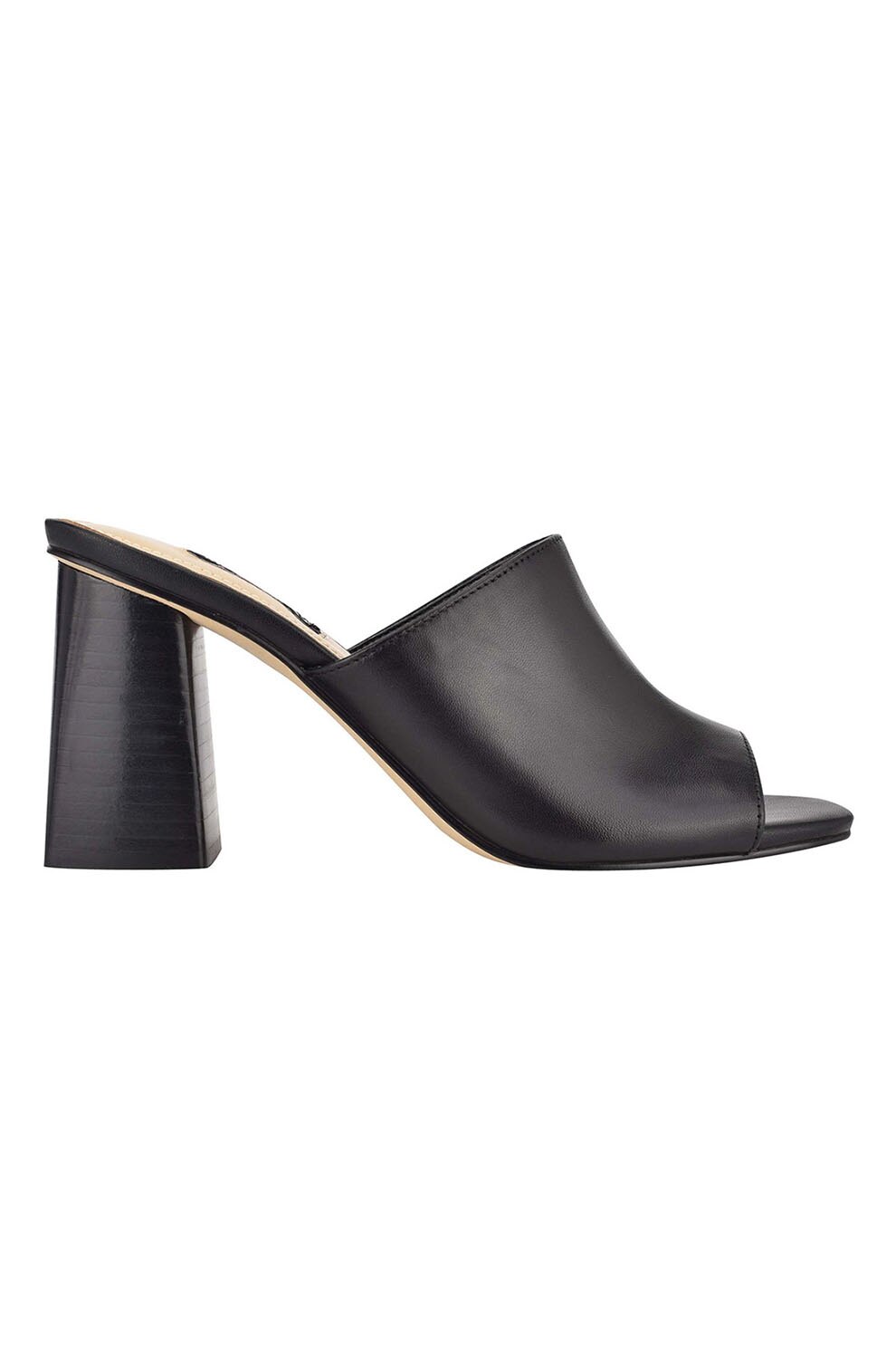 NINE WEST, Papuci din piele cu toc Yuna