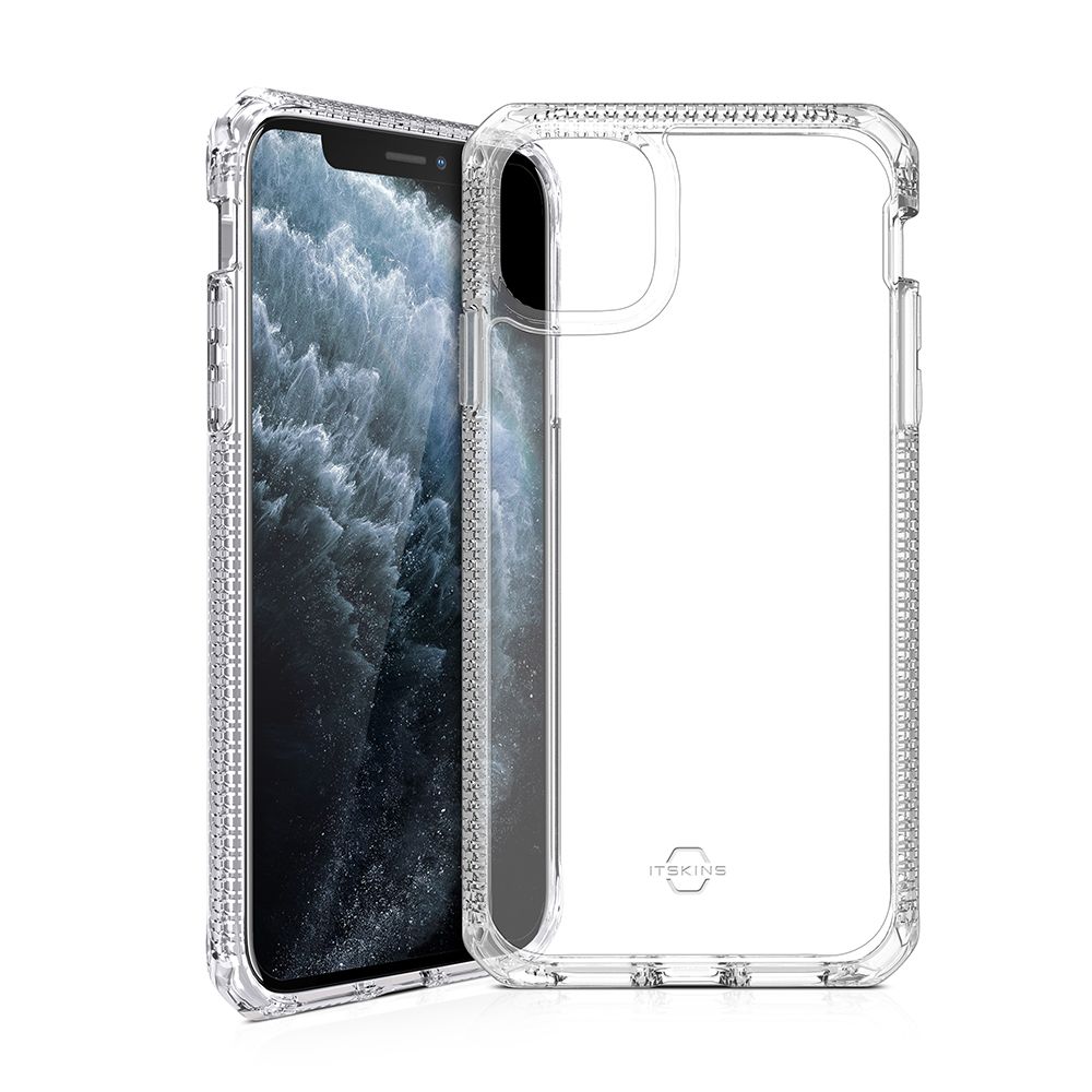 Husa IT Skins Hybrid Clear compatibila cu iPhone 11 Pro Max, Transparent