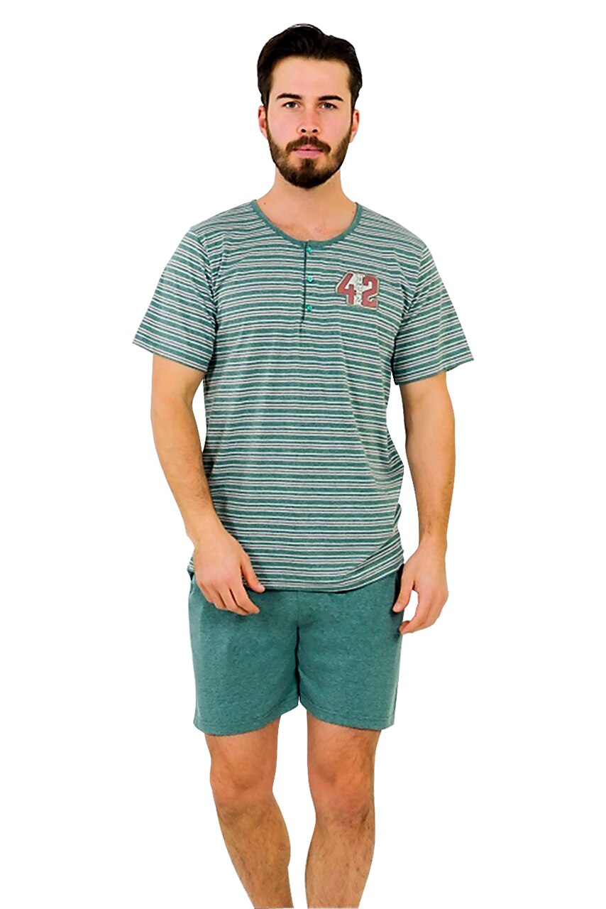Pijama Barbati, Gazzaz by Vienetta, Model 'Cottage'