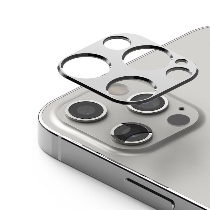 Rama protectie camera foto Ringke pentru iPhone 12 Pro Silver