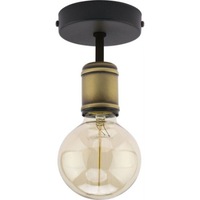 pendul cojom tavi 1n metal negru auriu 1 bec cu dulie e27 apropiat de tavan135mm inaltime imagen 9_0_
0