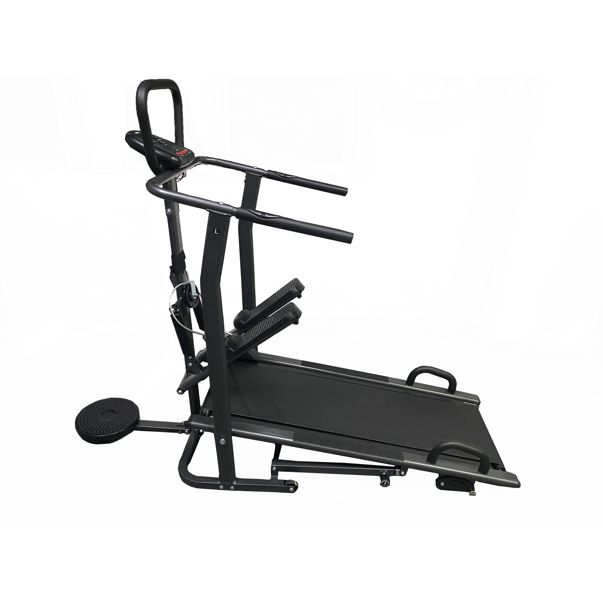 Banda de alergat Top Sport, 8040, Afisaj LED, Pliabila, Negru
