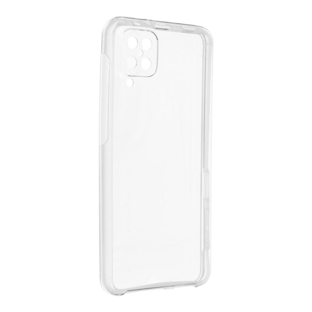 Husa 360° Premium Policarbonat/TPU pentru Samsung Galaxy A12, Transparent