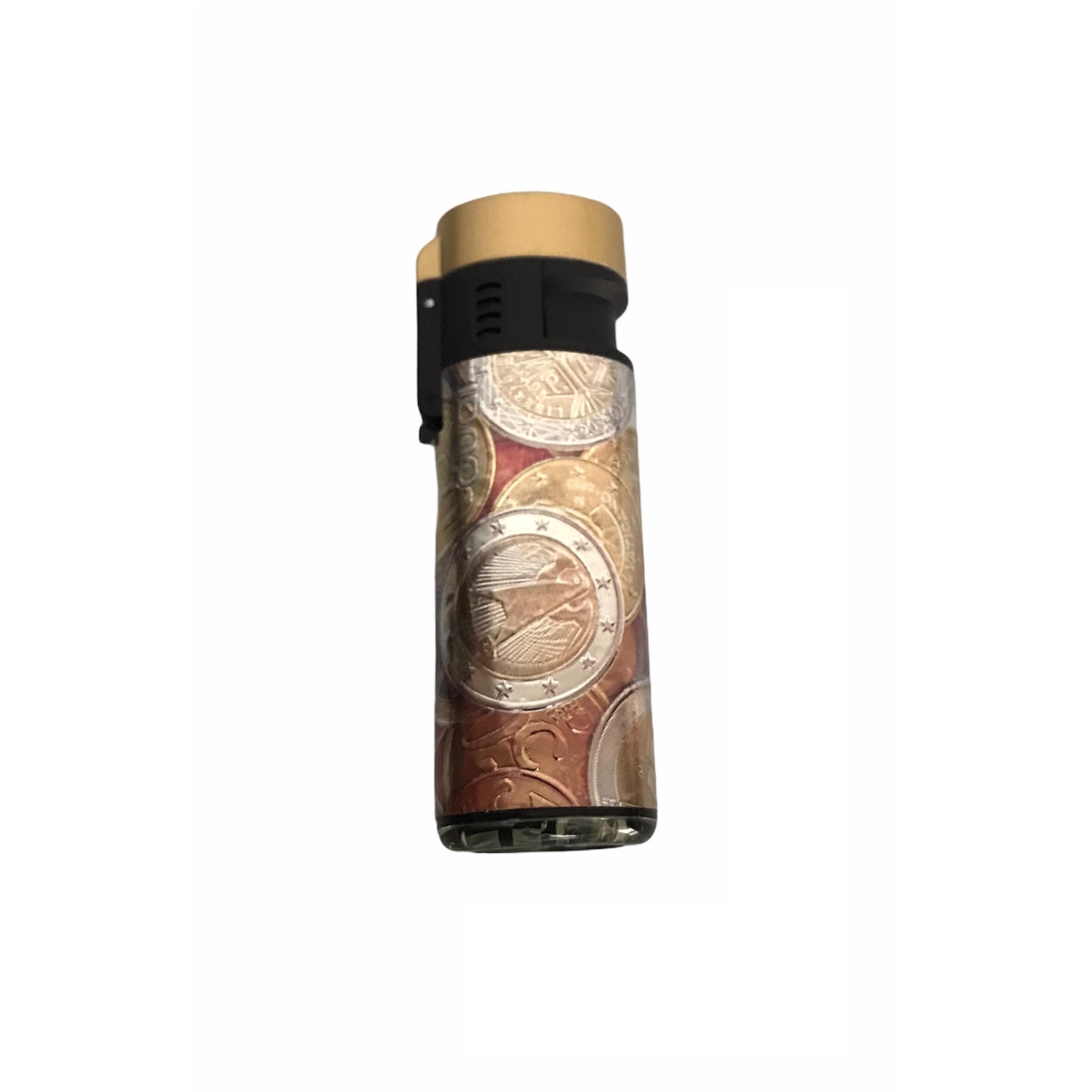 Bricheta Angel LUX Rubber jet Flame, antivant puternica, gold