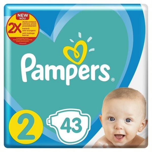 landlord Hornet look Pampers Active Baby Scutece Giant Pack,Nr.2,4-8 kg,43 buc - eMAG.ro
