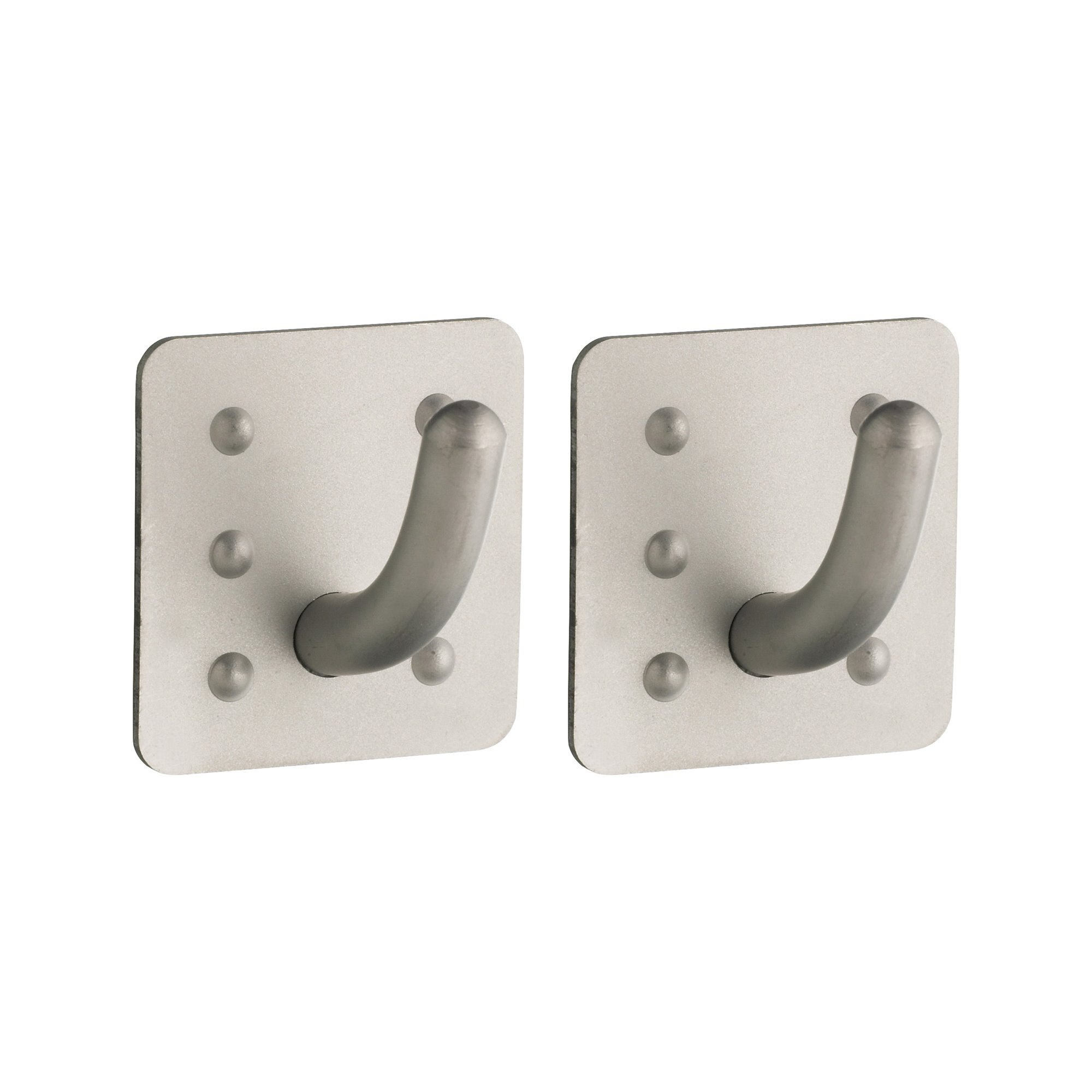 Set 2 carlige patrate din inox - Kitchen Craft