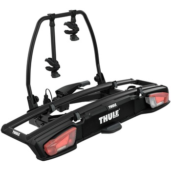Suport biciclete Thule VeloSpace XT 2 pentru 2 biciclete cu prindere pe carligul de remorcare, 13 pini , negru Suport biciclete Thule VeloSpace XT 2 pentru 2 biciclete cu prindere pe carligul de remorcare, 13 pini , negru