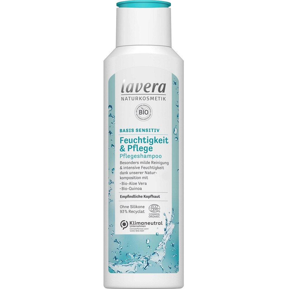 Sampon hidratare si ingrijire pentru scalp sensibil Basis Sensitiv 250 ml Lavera