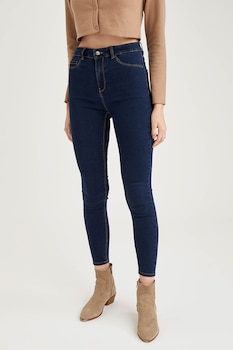 defacto blugi crop skinny cu talie inalta bleumarin inchis imagen 3_0_
0