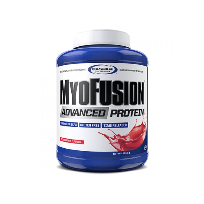 Myofusion Advanced Protein, Strawberry, Gaspari Nutrition 1,814 kg