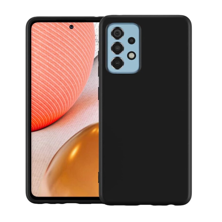 Силиконов Кейс за Samsung Galaxy A52 5G, Черен