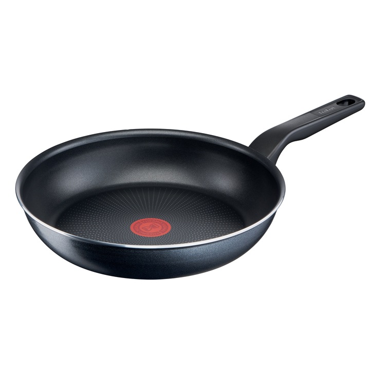 Tigaie Tefal XL Force, 28 cm, invelis antiaderent, indicator termic Thermo Signal, baza Diffusion+