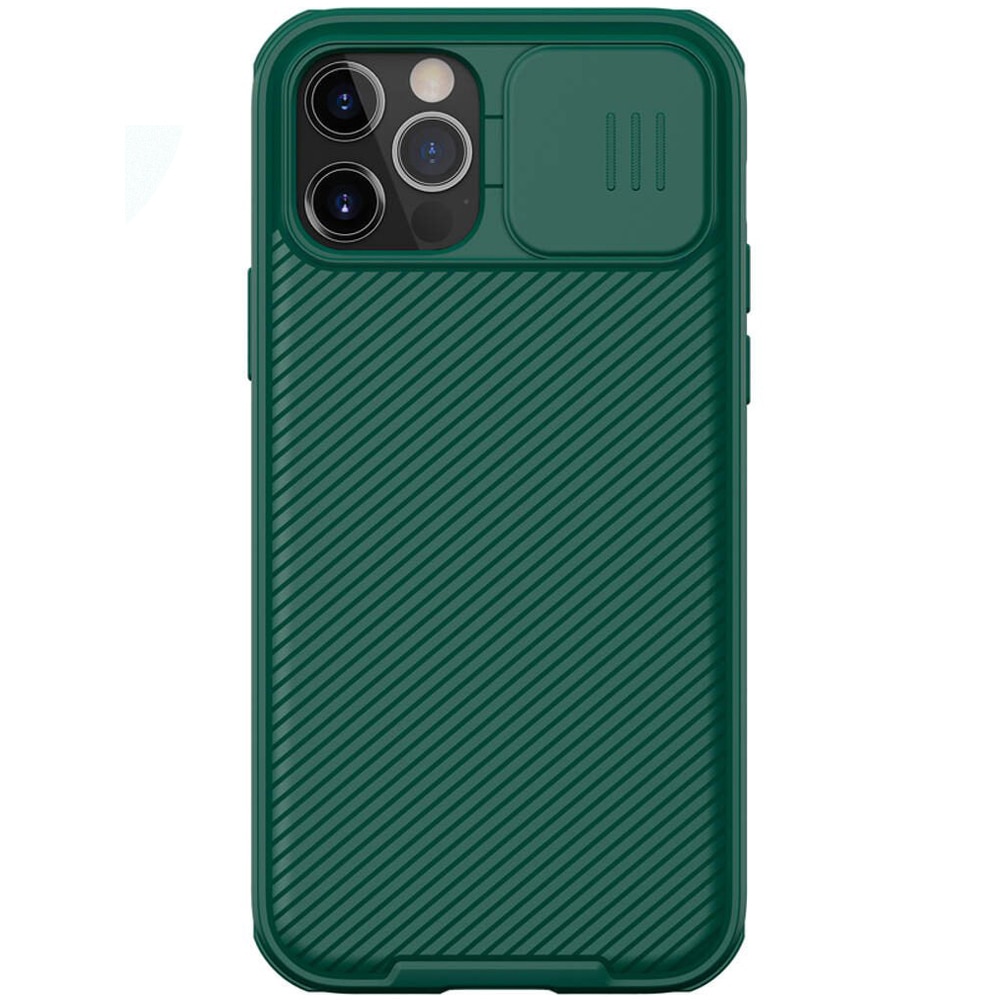 Husa Nillkin Camshield Pro Case compatibila cu iPhone 12 Pro Max, Dark Green