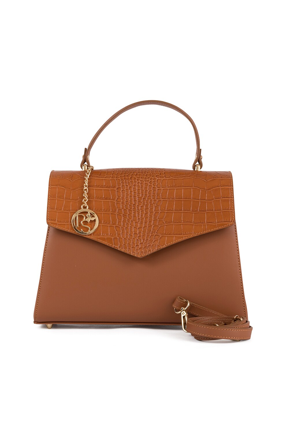 Pia Sassi, Geanta de piele cu bareta de umar Monte Campellio, Scortisoara