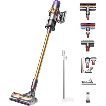 Aspirator vertical Dyson V11 Absolute Extra Pro Gold, 610W, 0.76l, Autonomie pana la 120 min, Acumulator Lithiu Ion Aspirator vertical Dyson V11 Absolute Extra Pro Gold, 610W, 0.76l, Autonomie pana la 120 min, Acumulator Lithiu Ion