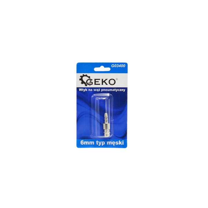 Пневматично бързо съединение Geko G03400, 6 мм