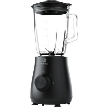 Blender Electrolux E3TB1-4GG, 500W, 1,5 l, 2 viteze + Pulse, 4 lame inox, cana sticla termo-rezistenta, negru Blender Electrolux E3TB1-4GG, 500W, 1,5 l, 2 viteze + Pulse, 4 lame inox, cana sticla termo-rezistenta, negru