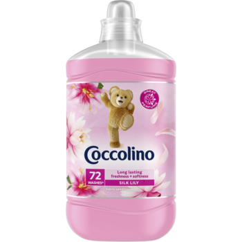 Balsam de rufe Coccolino Silk Lily, 1.8L, 72 spalari Balsam de rufe Coccolino Silk Lily, 1.8L, 72 spalari