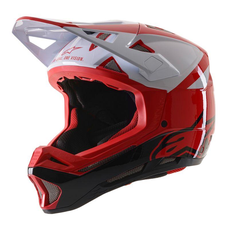 Casca Alpinestars Missile PRO Cosmos Red/White/Glossy M