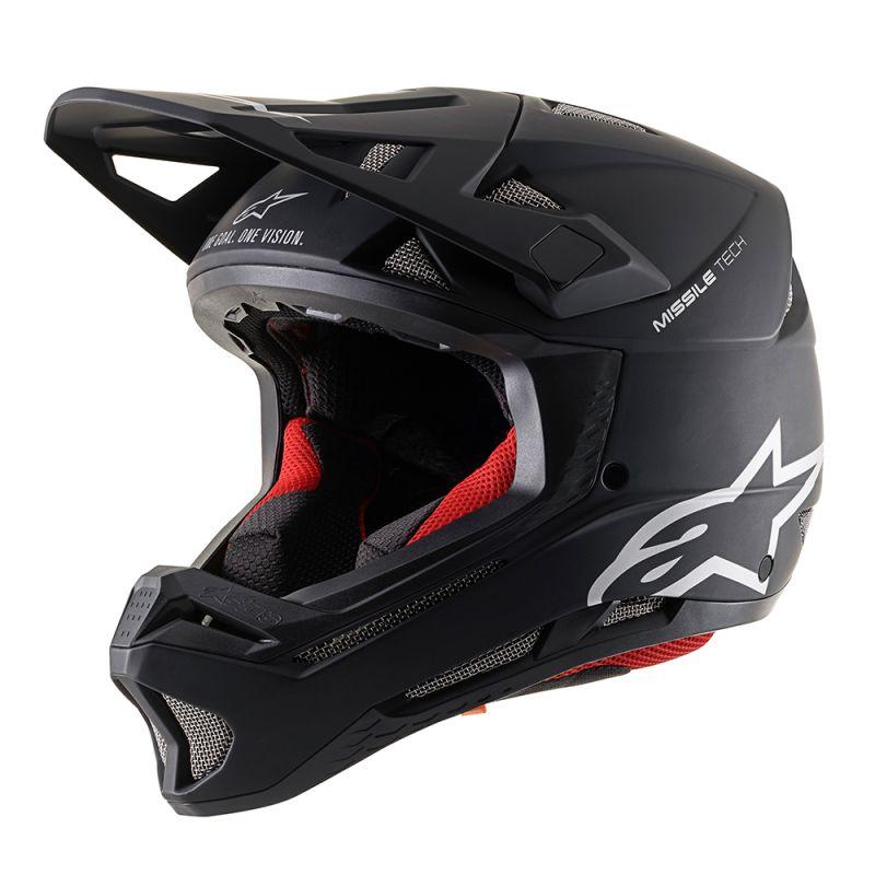 Casca Alpinestars Missile tech Solid Black Matt S