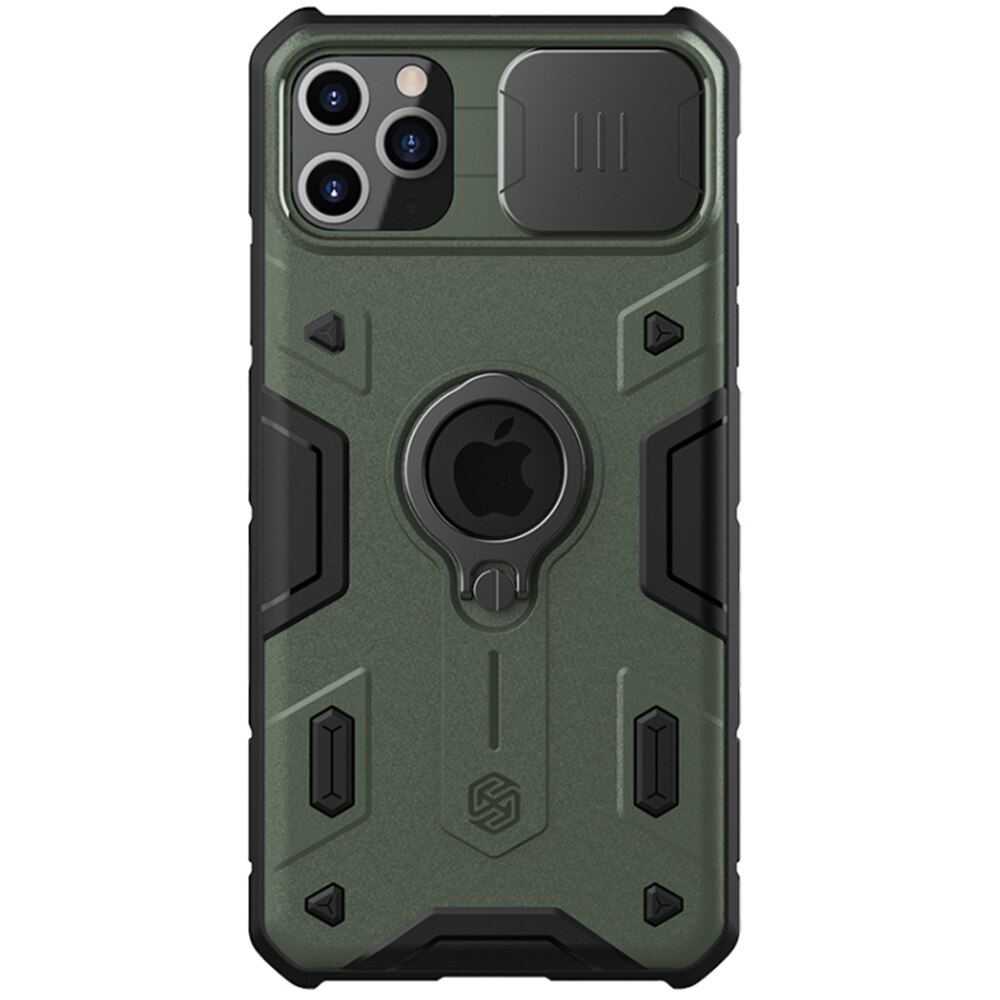 Husa Nillkin Camshield Armor compatibila cu iPhone 11 Pro Max, Dark Green