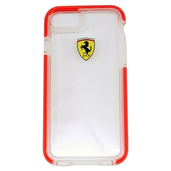 Husa iPhone 6/6s Scuderia Ferrari transparenta Red TestaRossa