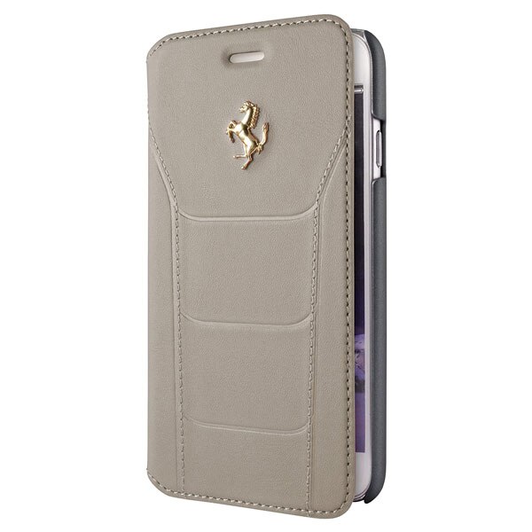 Husa flip pentru iPhone 6/6s Scuderia Ferrari grey