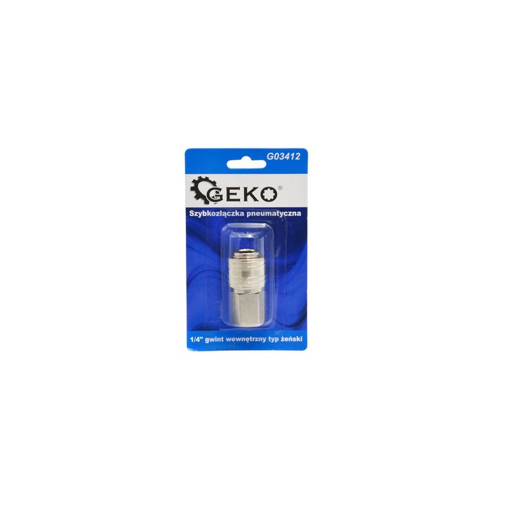 Пневматично бързо съединение Geko G03412, 1/4"