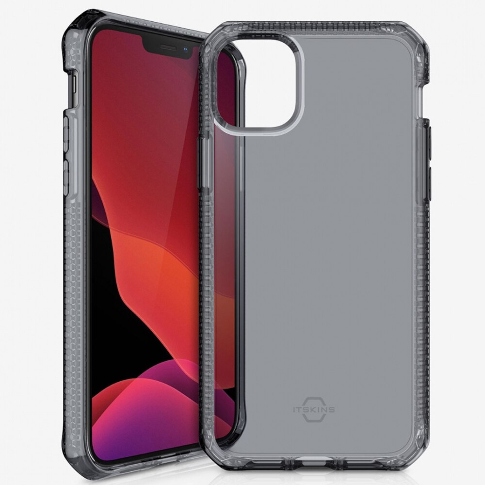 Husa IT Skins Spectrum Clear compatibila cu iPhone 12 Pro Max, Smoke