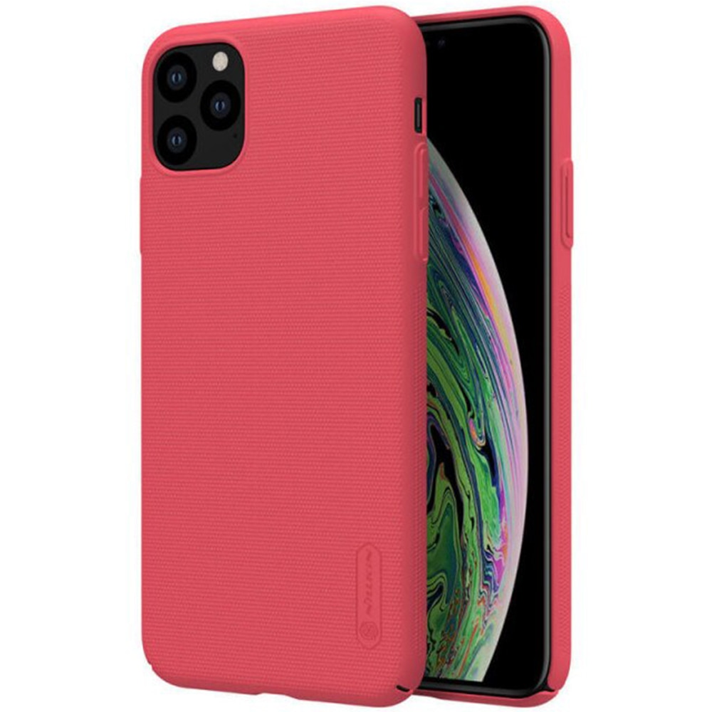 Husa Nillkin Super Frosted Shield compatibila cu iPhone 11 Pro, Rosu