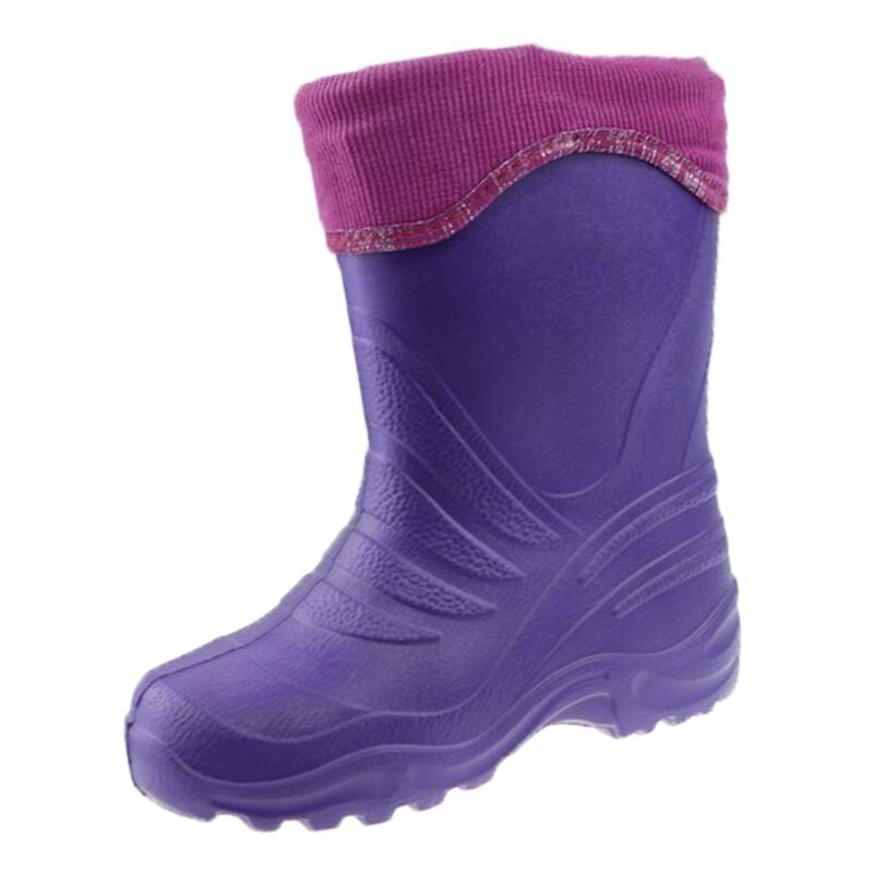 Cizme din spuma EVA pentru fete Lemigo CG-17, Mov, 28-29