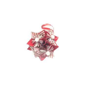 Glob Kusudama - dolce vita - combined red Glob Kusudama - dolce vita - combined red