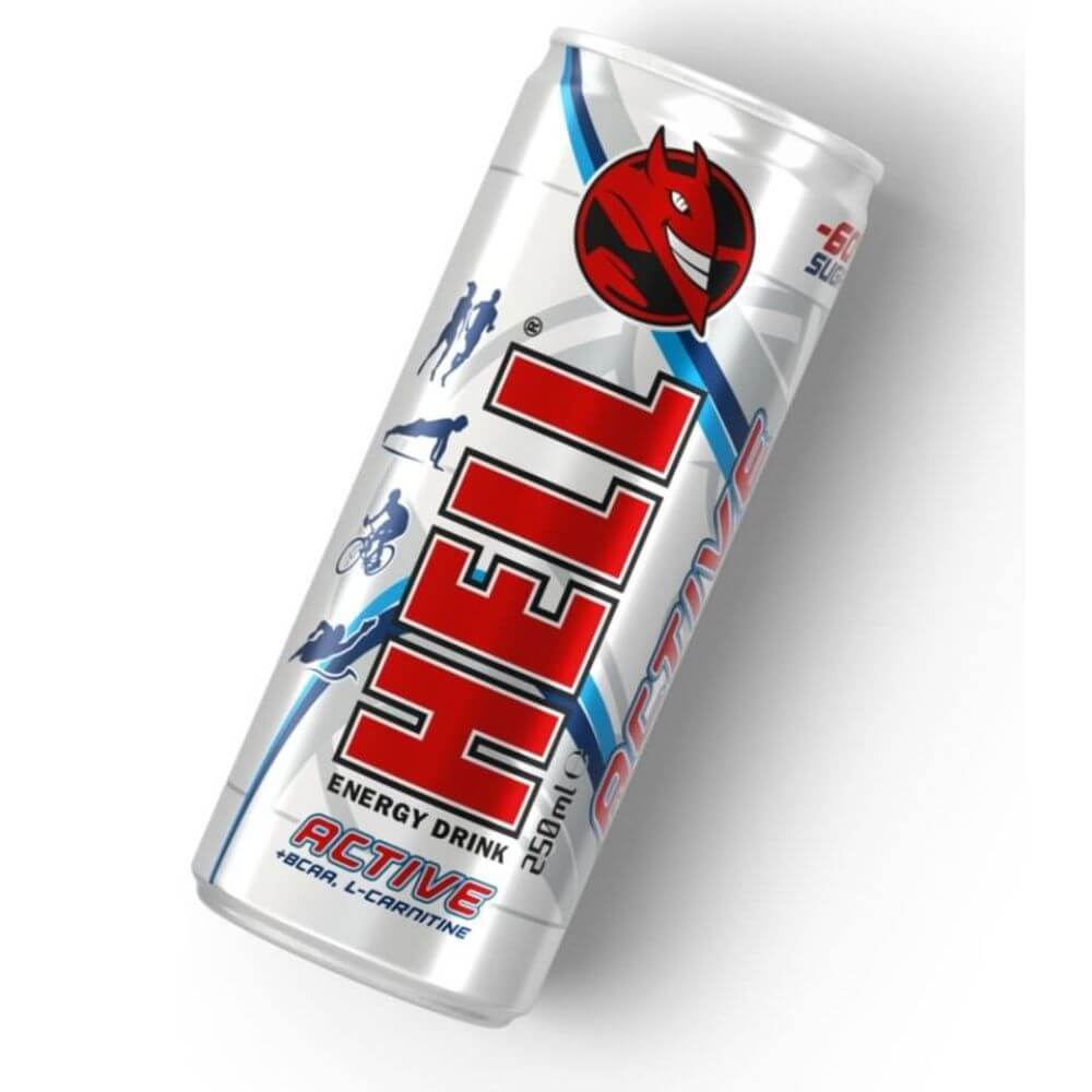 Bax 24 Energizing Hell Energy Drink Active, 250 ml
