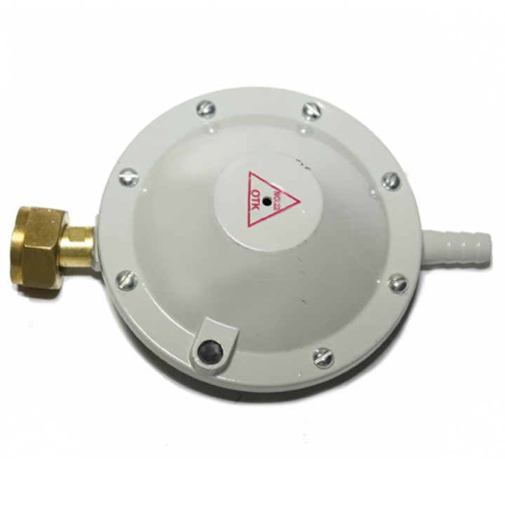 Regulator ceas butelie gaz GPL. rusesc. gri