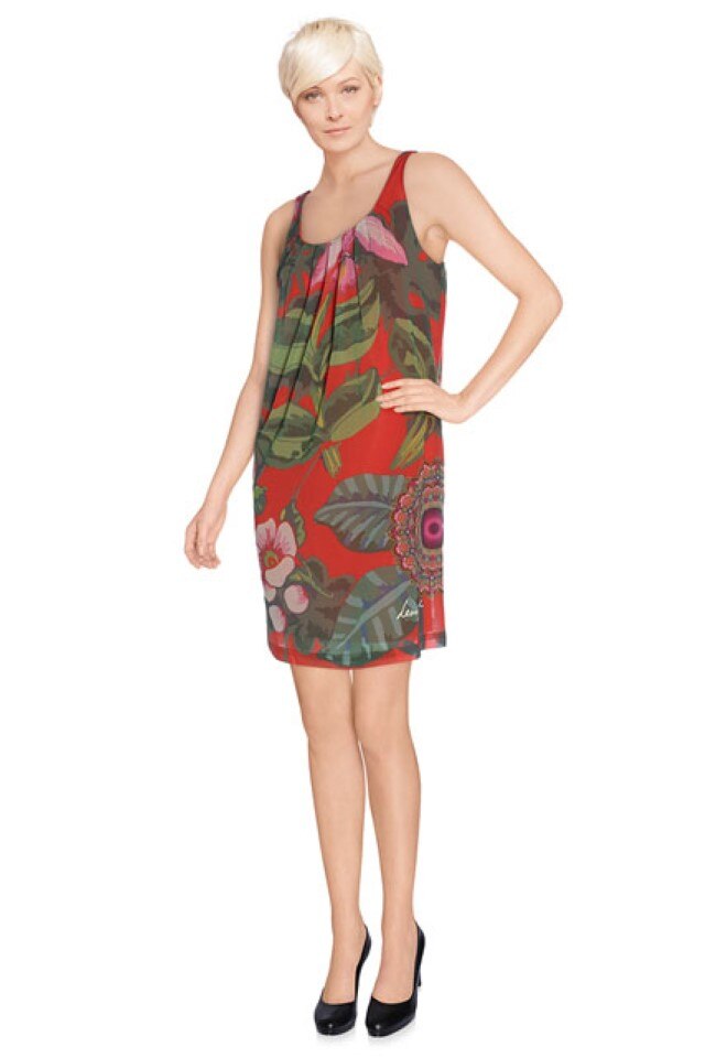 Rochie Desigual 61V28P4, Rosu, 34