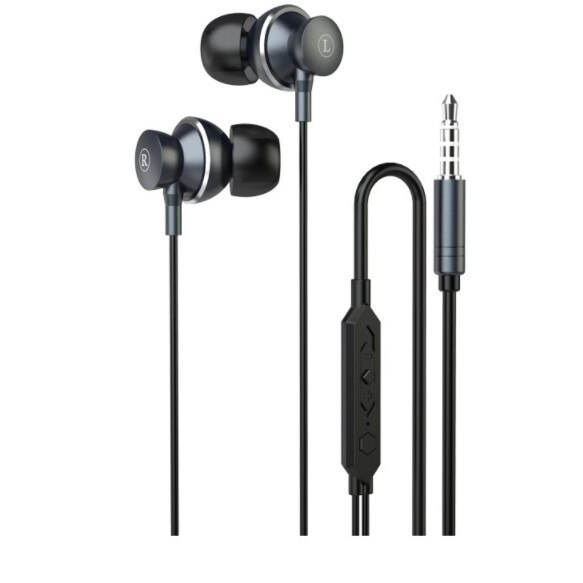 Casca digital stereo + microfon Golf M18 gri