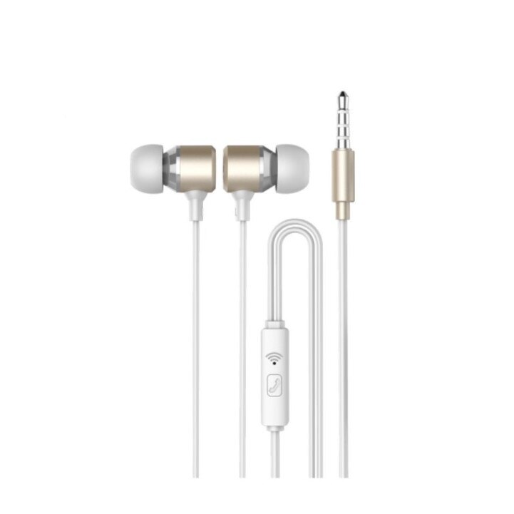 Casca digital stereo + microfon Golf M20 auriu