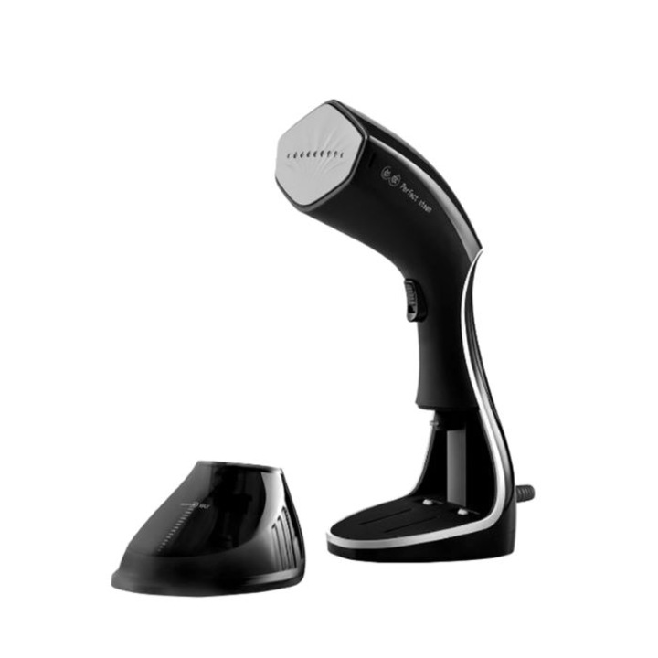 Aparat de calcat vertical Beko STM4116B, 1600 W, 230 ml, 25 g/min, Display LCD