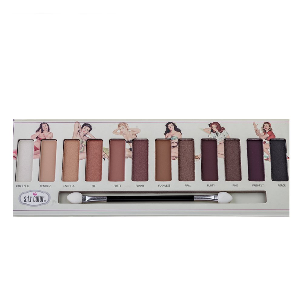 Paleta nude makeup Beauty Killer, 12 culori