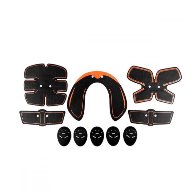 Set Aparat Electrostimulare Muschi 5 in 1 Fesieri + Aparat pentru Abdomen Brate, Aparat Cervical, Anticelulitic, Modelare, Masaj Tonifierea Muschilor Fesieri