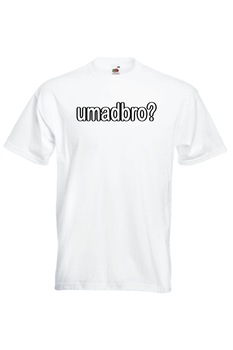 Tricou cu imprimeu, Black Dragon, 100% Bumbac, Model Umadbro, Alb, Alb Tricou cu imprimeu, Black Dragon, 100% Bumbac, Model Umadbro, Alb, Alb