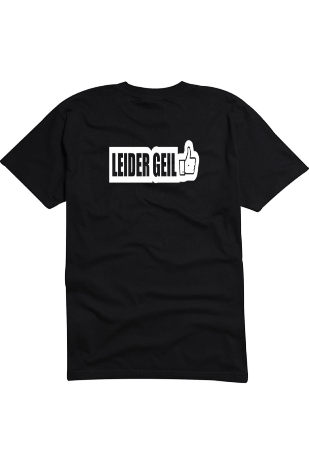 Tricou cu imprimeu 100% bumbac, Black Dragon, Aproximativ 180 g/mp, Leider Geil, Negru, Negru