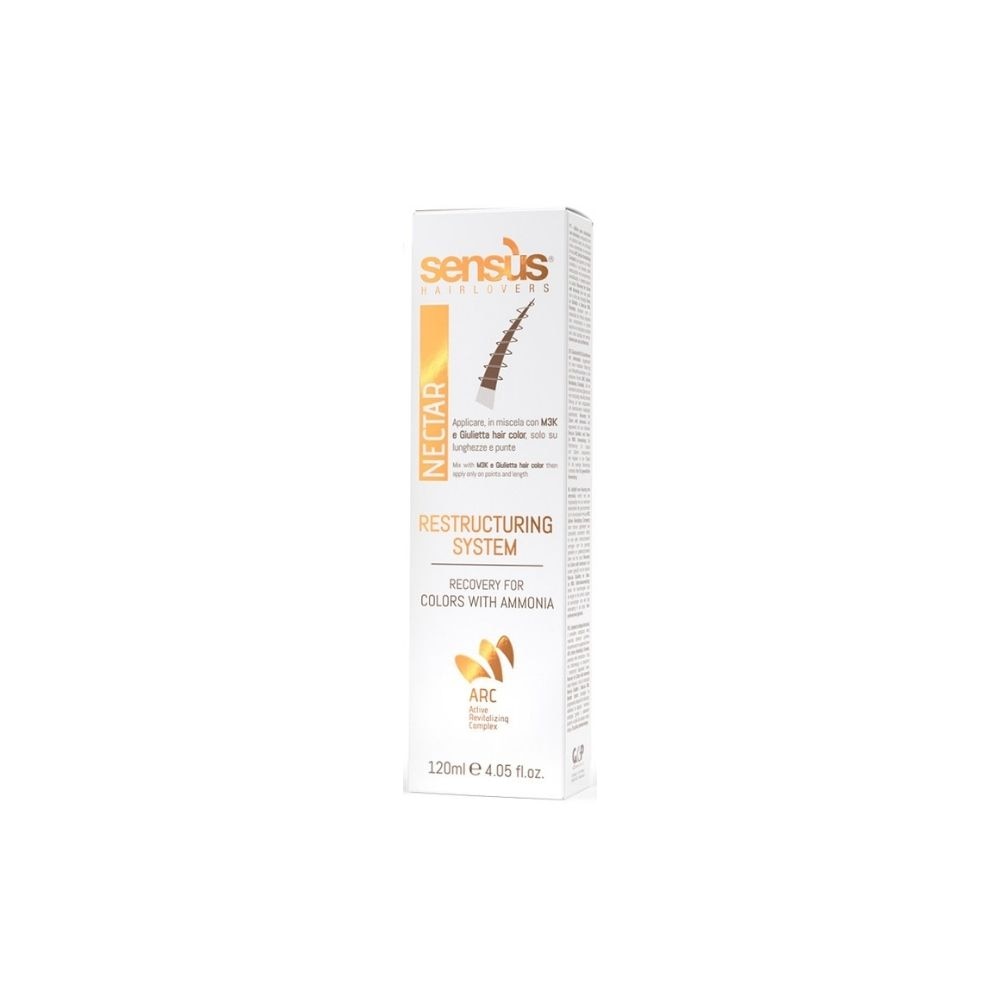 Crema pentru refacerea culorii cu amoniac, Sensus Nectar, 120 ml