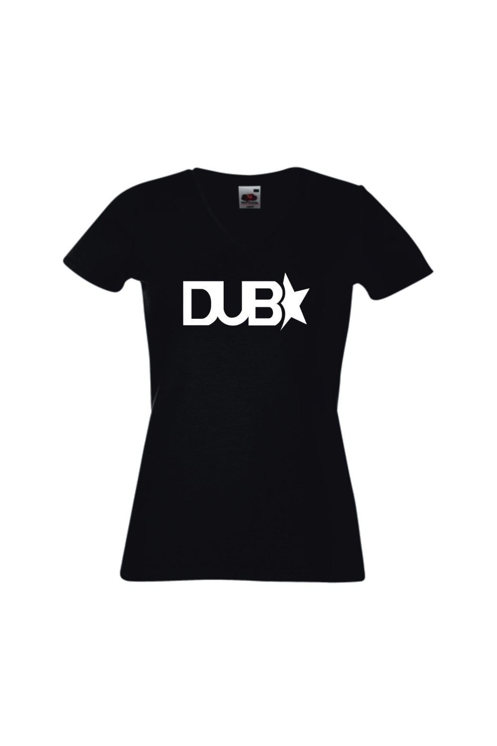 Tricou femei, Black Dragon, Bumbac, Negru/Alb, Negru/Alb