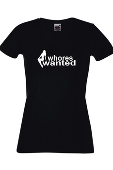 Tricou dama, Black Dragon, Bumbac, Model Wanted, Alb/Negru, Alb/Negru Tricou dama, Black Dragon, Bumbac, Model Wanted, Alb/Negru, Alb/Negru