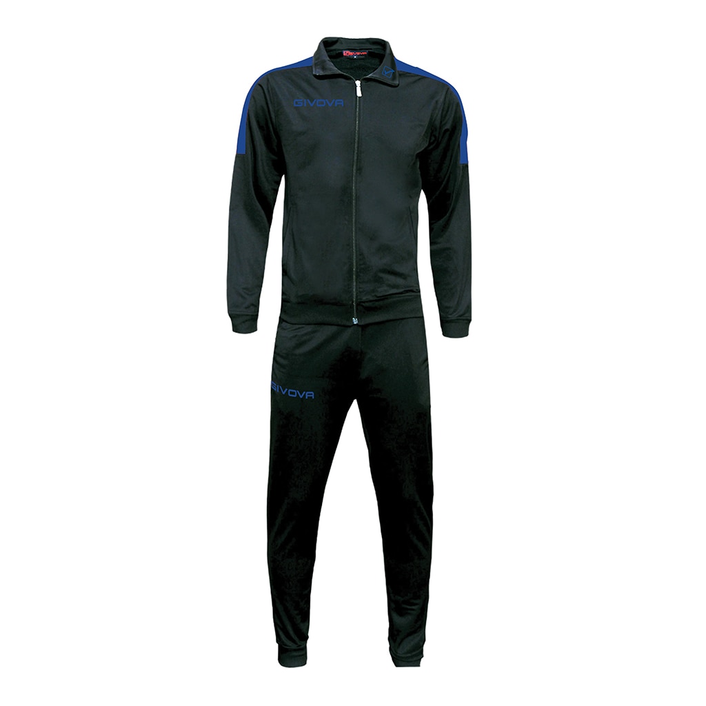 Trening Givova Revolution, Negru / Albastru Royal, M