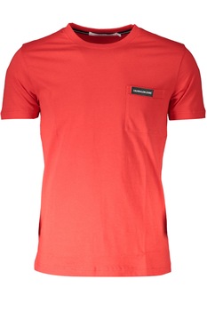 Tricou cu buzunar Calvin Klein, Rosu Tricou cu buzunar Calvin Klein, Rosu
