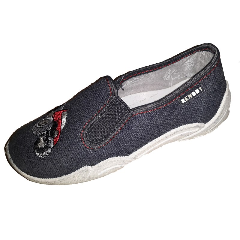 Pantofi din panza pentru baieti Renbut PSBR2, Gri
